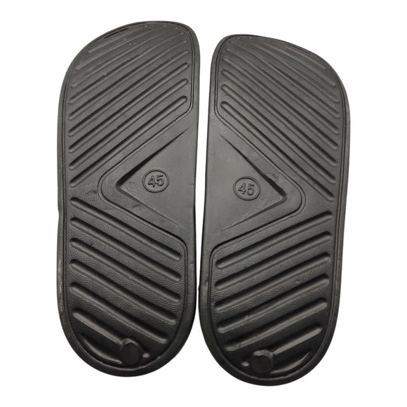 Men's Sandals Sport Brand, Black Casual Summer Used 45 EU (approx. US 11) - Picture 3 of 7